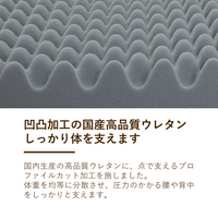 体圧分散敷きふとん/3つ折りマットレスタイプ