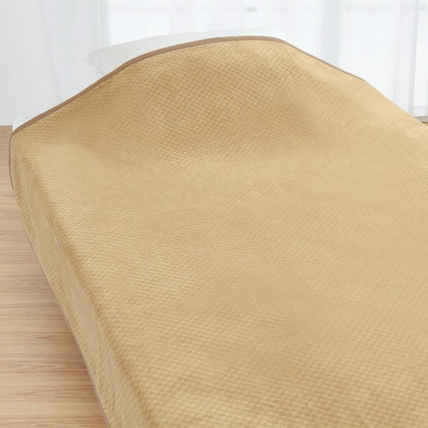 岩盤浴毛布/ブラックシリカ練り込み/軽量タイプ（ダブルサイズのみ）