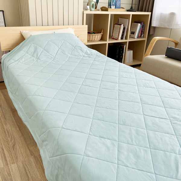 肌掛けふとん シルクわた入り 洗える 綿 ロマンス小杉 | ねむりの