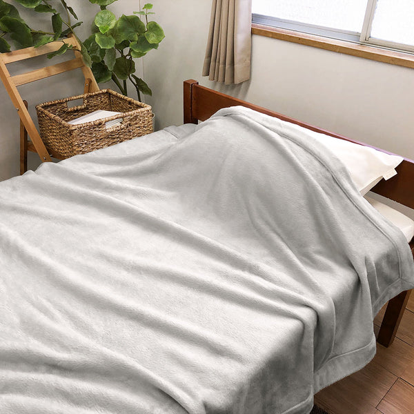 日本製のシルク100％毛布】シルク毛布 シングル 掛け毛布 織り毛布